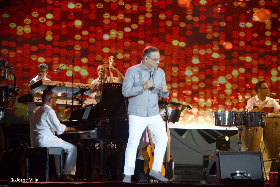 Gilberto Santa Rosa en La Habana.Foto: Jorge Villa