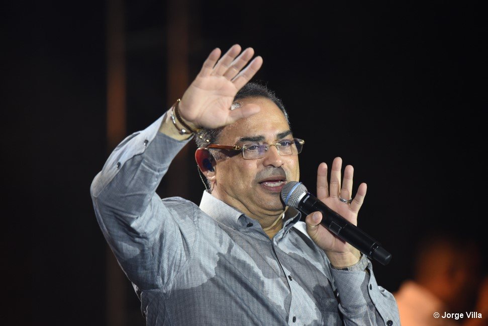 Gilberto Santa Rosa en La Habana. Foto: Jorge Villa