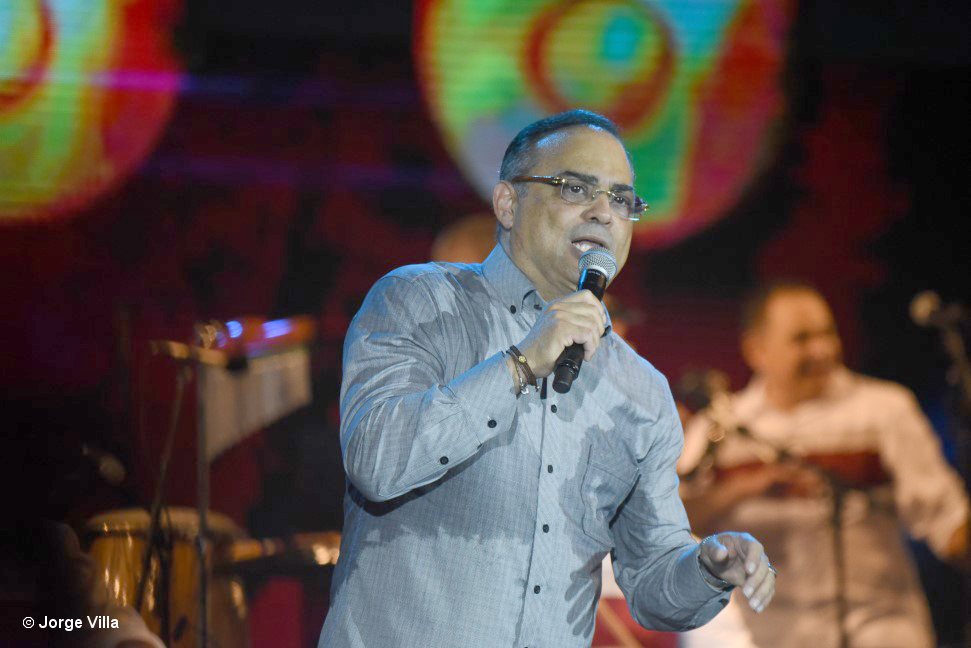 Gilberto Santa Rosa en La Habana. Foto: Jorge Villa