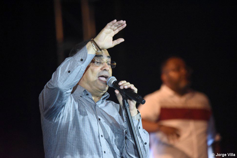 Gilberto Santa Rosa en La Habana. Foto: Jorge Villa