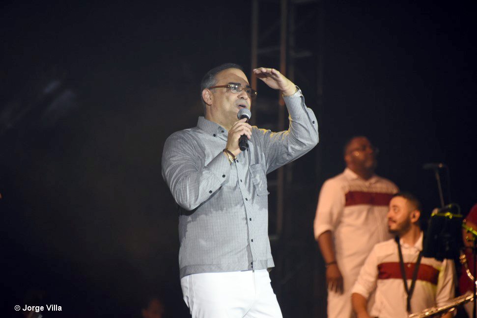 Gilberto Santa Rosa en La Habana. Foto: Jorge Villa