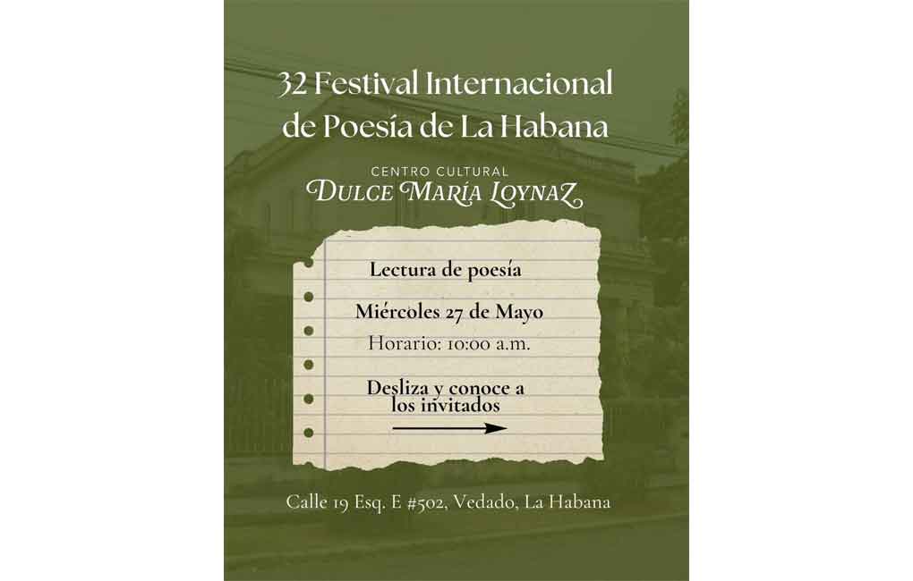 festival-de-poesia-en-cuba-se-extiende-al-centro-dulce-maria-loynaz