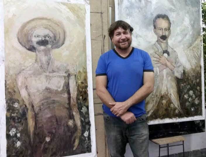 jose-marti-en-la-casa-taller-de-mayito-fabelo